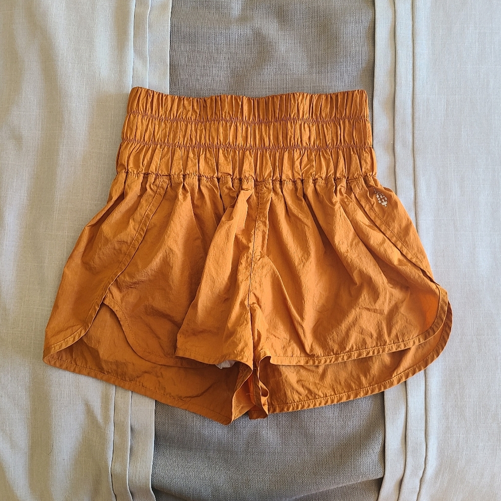 Free People Fp Movement the way home shorts burnt orange